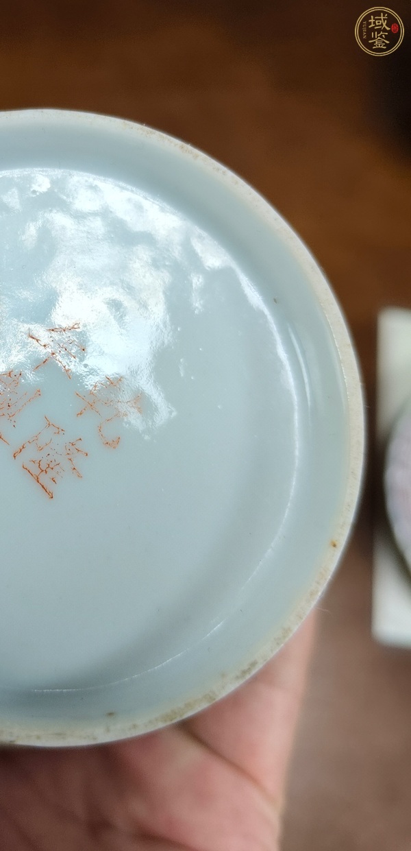 古玩陶瓷粉彩瓶真品鑒賞圖