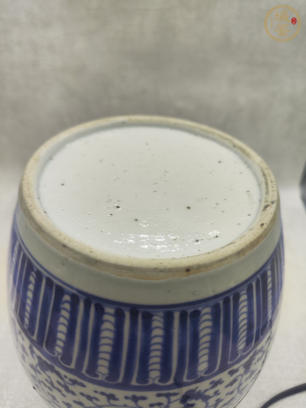古玩陶瓷青花罐真品鑒賞圖