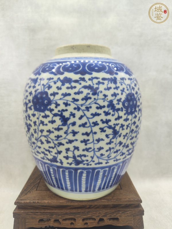古玩青花罐真品鑒賞圖