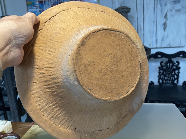 古玩陶瓷馬家窯文化陶盆拍賣，當前價格2500元
