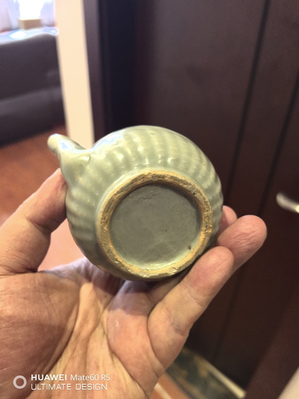 古玩陶瓷南宋龍泉青瓷執壺拍賣,當前價格6600元