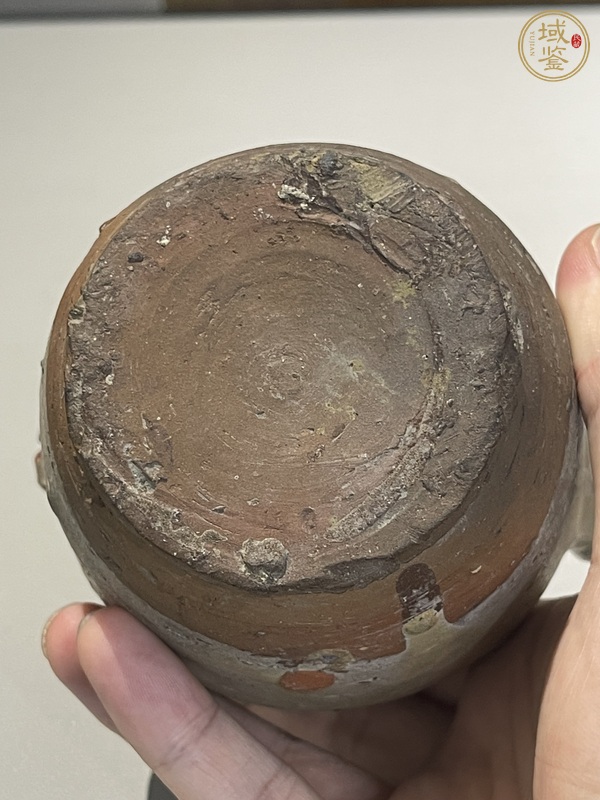 古玩陶瓷唐代乳濁釉執壺真品鑒賞圖