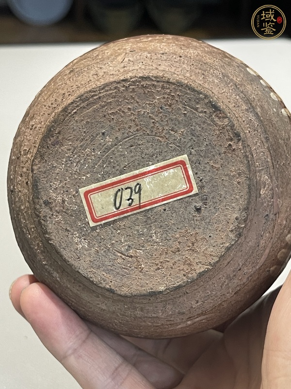 古玩陶瓷宋代線條紋執壺真品鑒賞圖