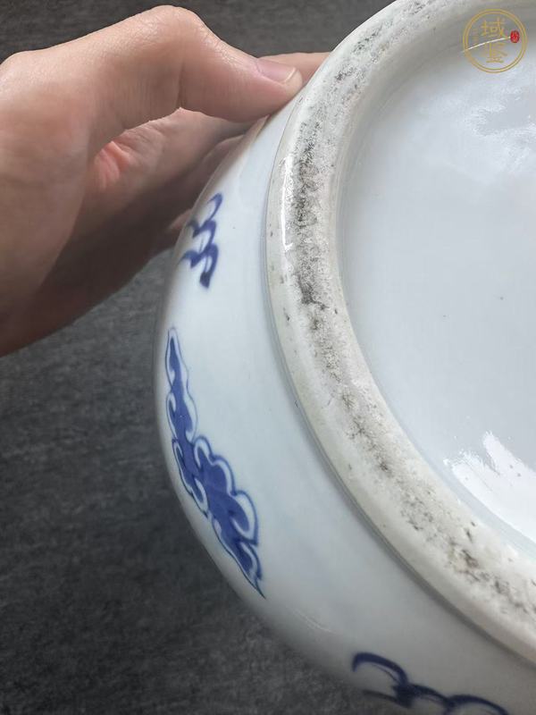 古玩陶瓷青花龍紋棒槌瓶真品鑒賞圖