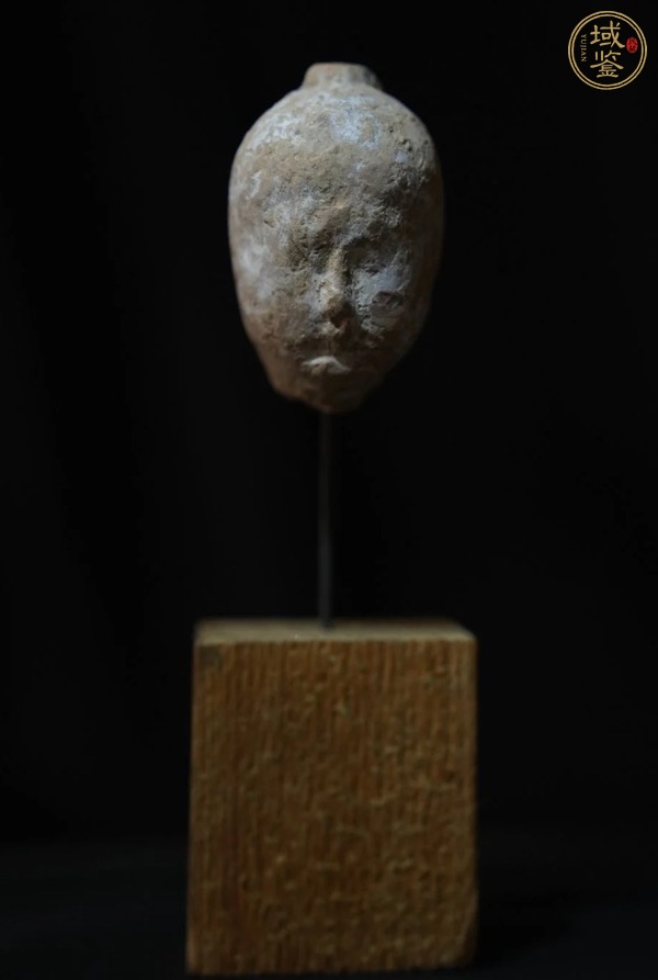古玩陶傭頭真品鑒賞圖