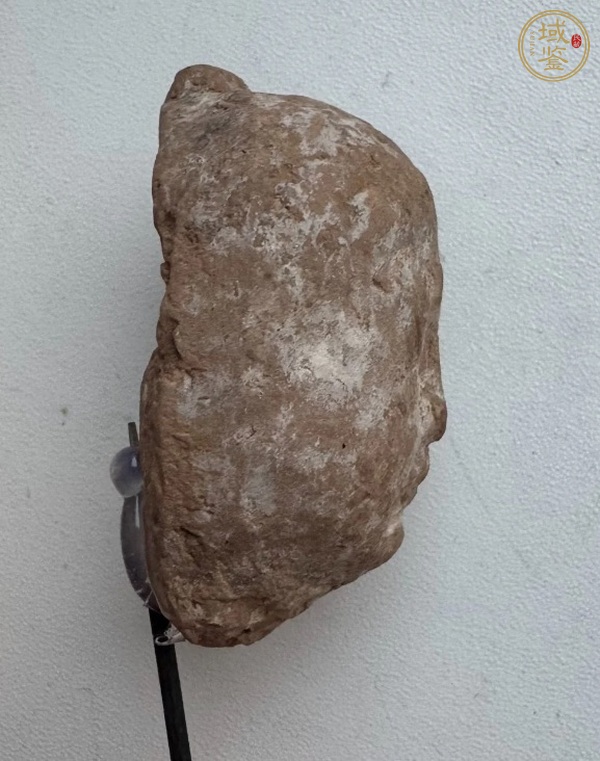 古玩雜項(xiàng)陶傭頭真品鑒賞圖