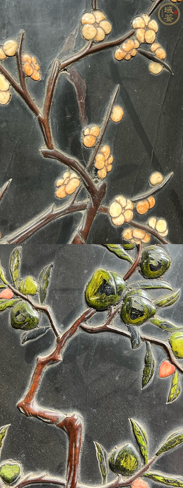 古玩雜項屏風真品鑒賞圖