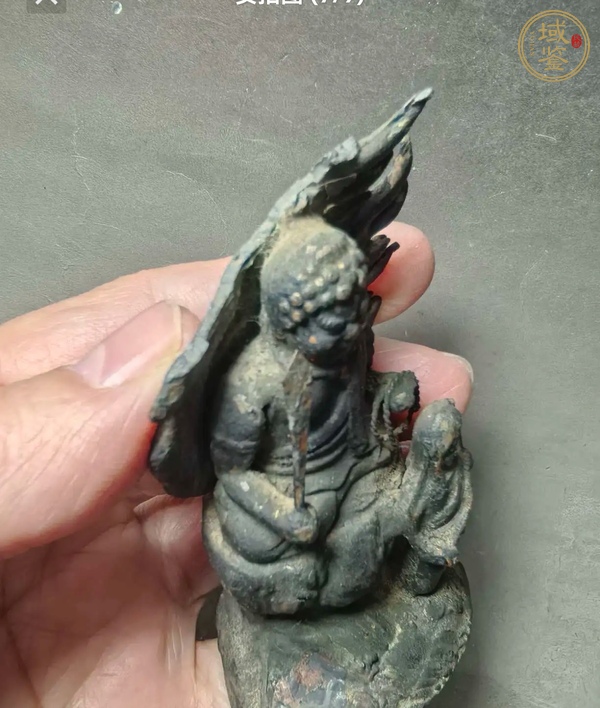 古玩銅器銅佛像真品鑒賞圖