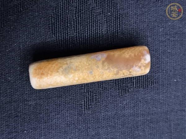 古玩玉器瑪瑙管珠真品鑒賞圖