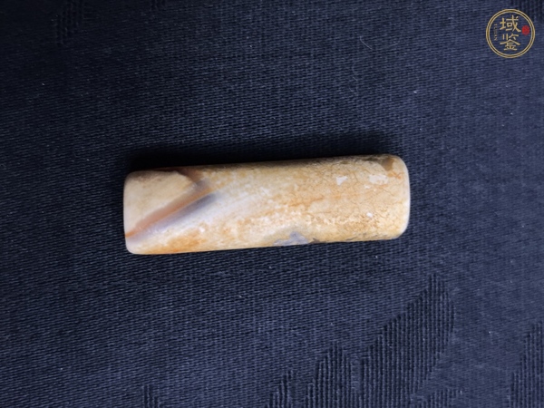 古玩玉器瑪瑙管珠真品鑒賞圖