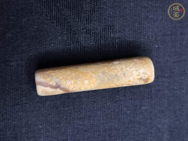 古玩玉器瑪瑙管珠真品鑒賞圖