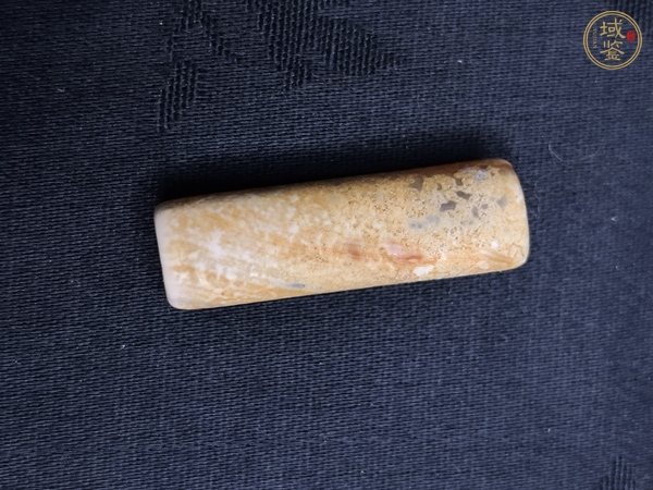 古玩玉器瑪瑙管珠真品鑒賞圖