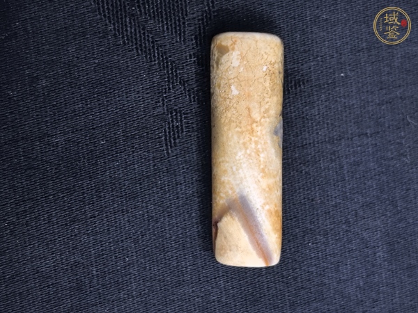 古玩玉器瑪瑙管珠真品鑒賞圖