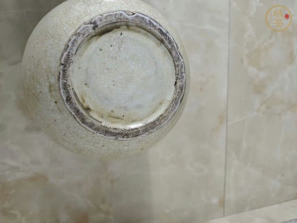 古玩陶瓷李朝白瓷月亮罐真品鑒賞圖