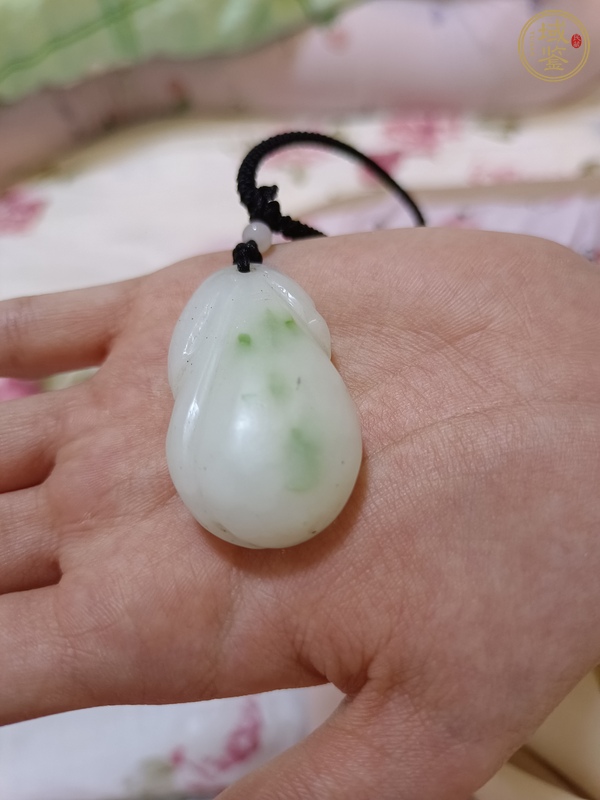 古玩玉器天然和田玉葫蘆真品鑒賞圖