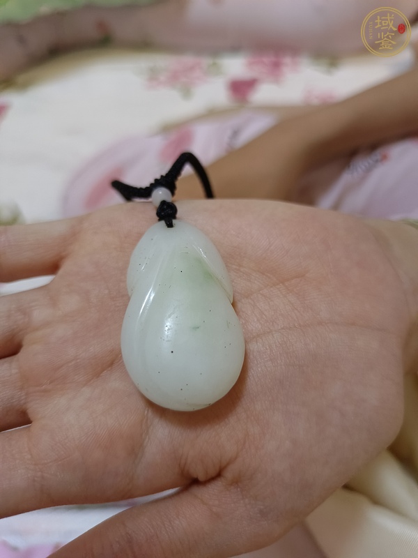 古玩玉器天然和田玉葫蘆真品鑒賞圖