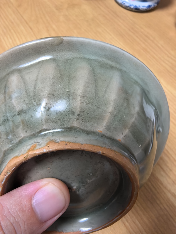 古玩陶瓷宋.龍泉青瓷雙魚洗拍賣,當前價格2980元