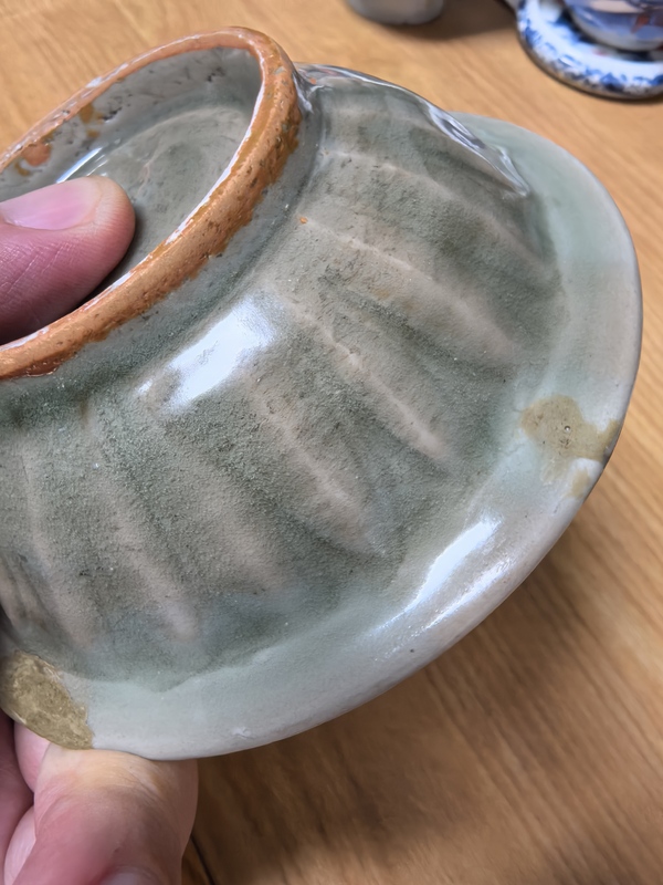 古玩陶瓷宋.龍泉青瓷雙魚洗拍賣,當前價格2980元