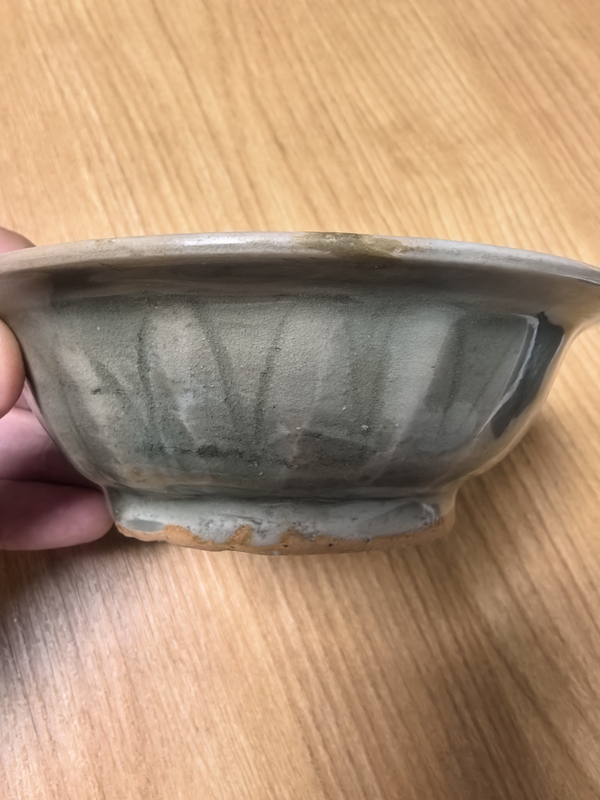 古玩陶瓷宋.龍泉青瓷雙魚洗拍賣,當前價格2980元