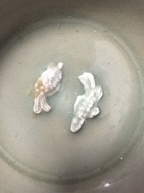 古玩陶瓷宋.龍泉青瓷雙魚洗拍賣,當前價格2980元