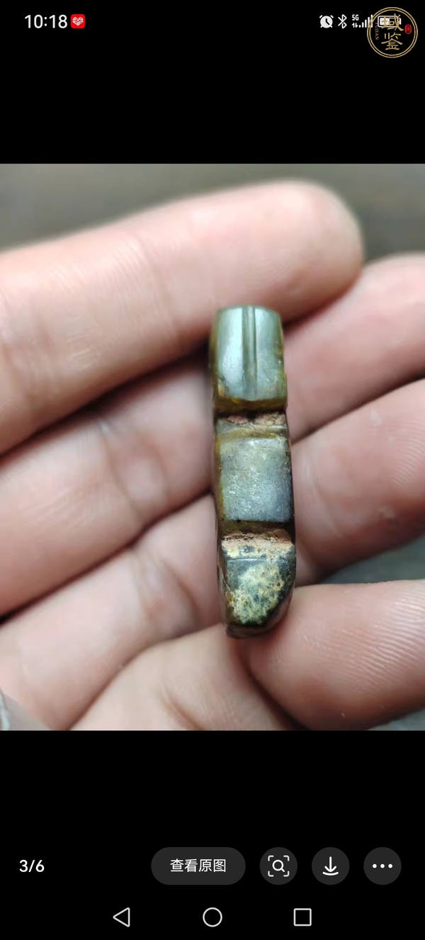 古玩玉器和田玉虎真品鑒賞圖
