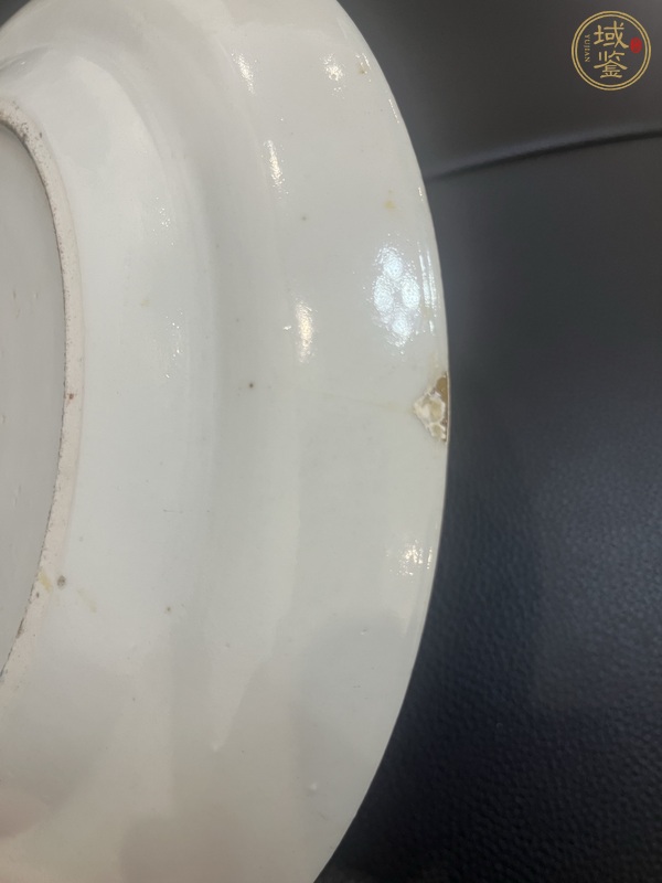 古玩陶瓷廣彩盤真品鑒賞圖