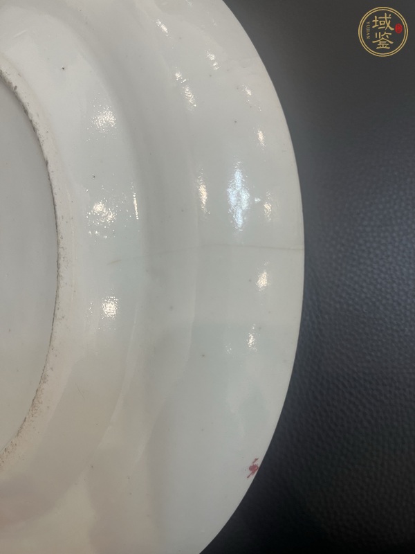 古玩陶瓷廣彩盤真品鑒賞圖