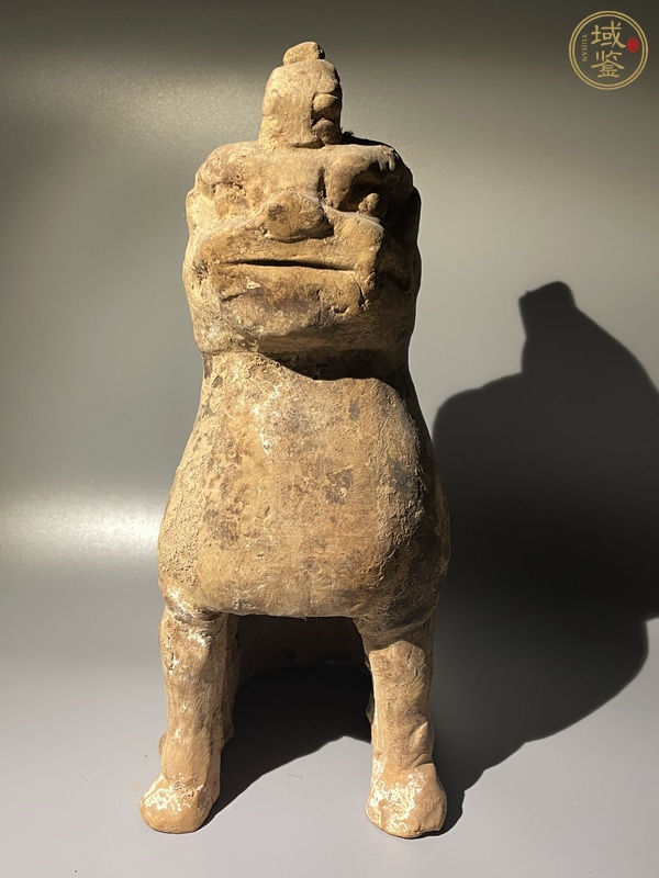 古玩陶瓷北朝陶俑真品鑒賞圖