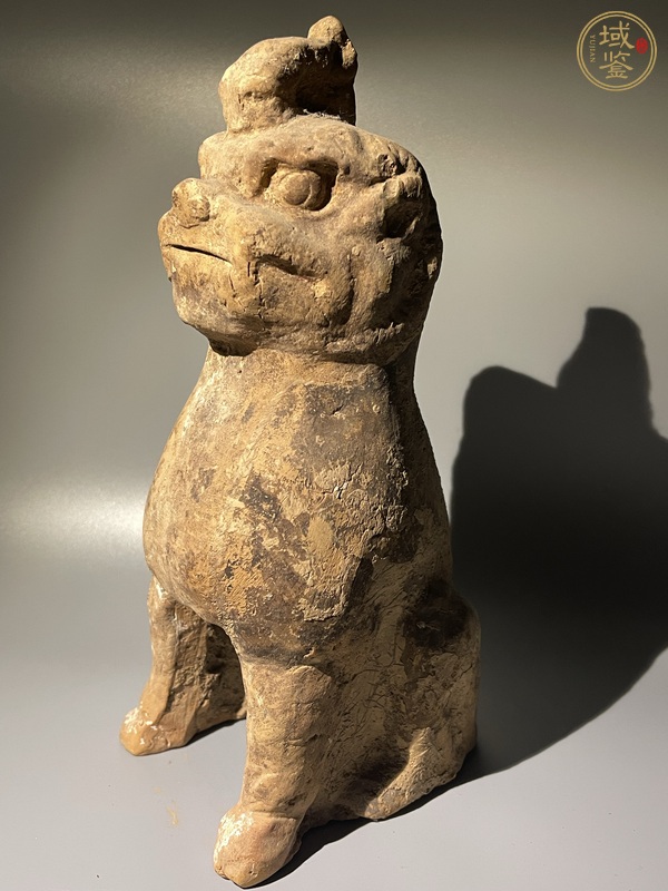 古玩陶瓷北朝陶俑真品鑒賞圖