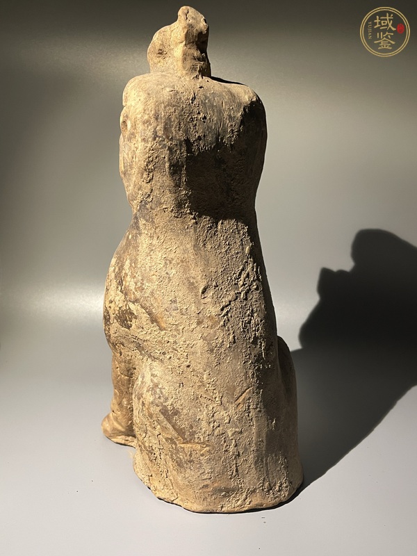 古玩陶瓷北朝陶俑真品鑒賞圖