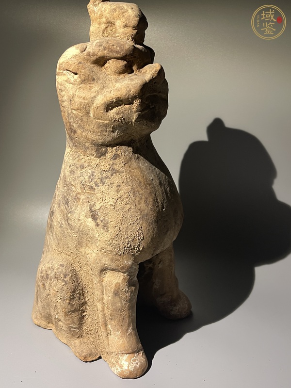 古玩陶瓷北朝陶俑真品鑒賞圖
