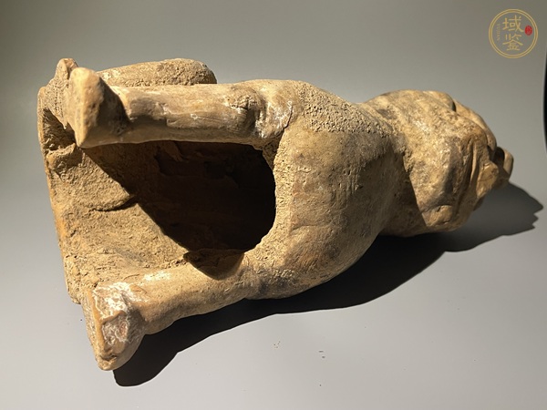 古玩陶瓷北朝陶俑真品鑒賞圖