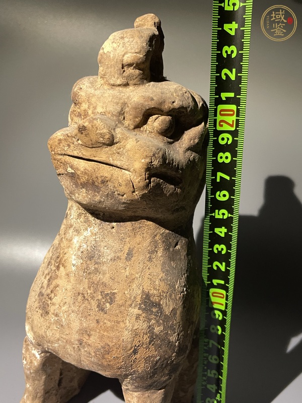 古玩陶瓷北朝陶俑真品鑒賞圖