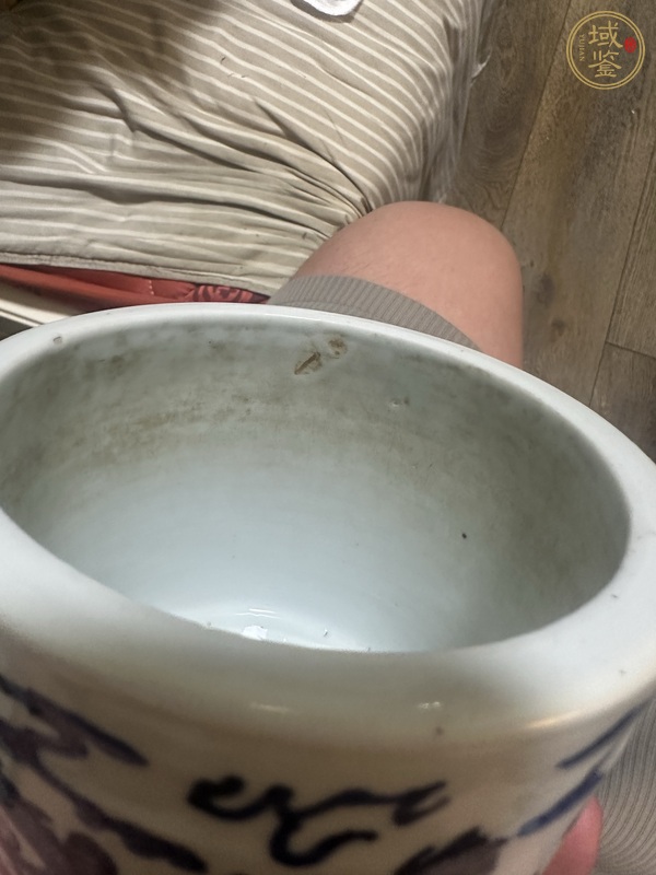 古玩陶瓷青花龍紋爐真品鑒賞圖