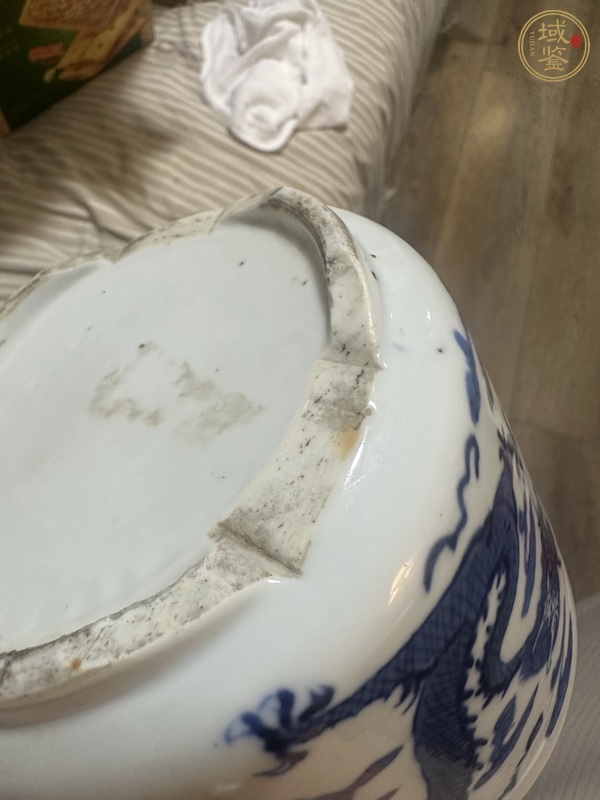 古玩陶瓷青花龍紋爐真品鑒賞圖
