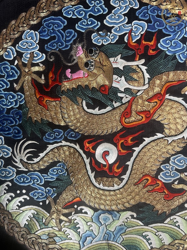 古玩雜項團龍補真品鑒賞圖