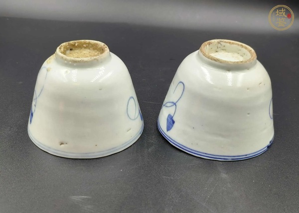 古玩陶瓷青花杯真品鑒賞圖