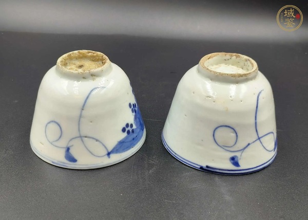 古玩陶瓷青花杯真品鑒賞圖
