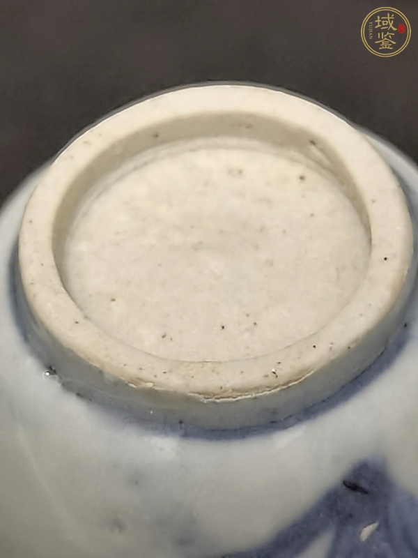 古玩陶瓷青花蘭草紋杯真品鑒賞圖