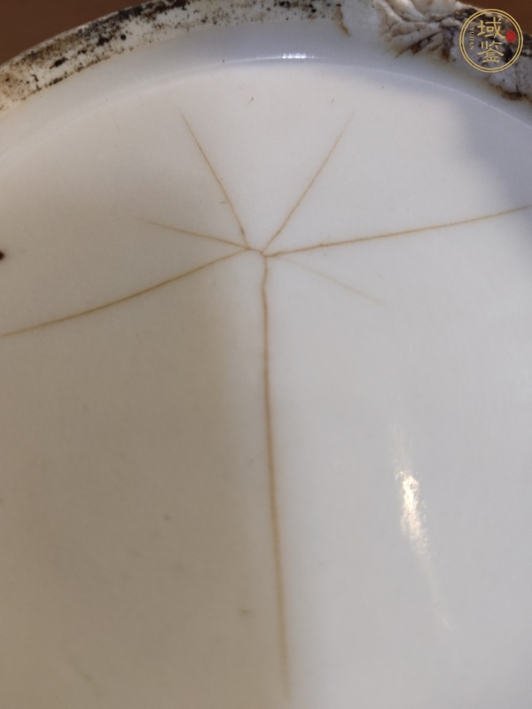 古玩陶瓷粉彩八卦紋直筒爐真品鑒賞圖