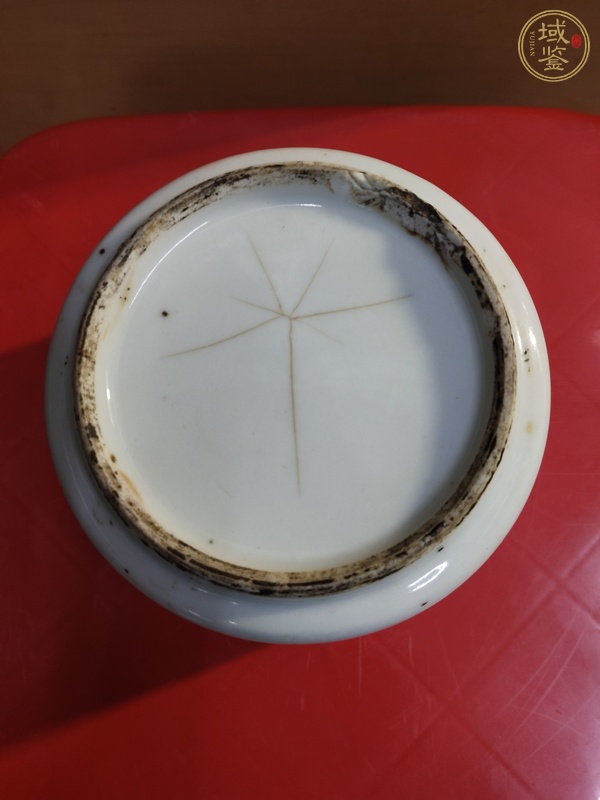 古玩陶瓷粉彩八卦紋直筒爐真品鑒賞圖