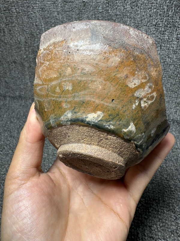 古玩陶瓷南宋建窯兔毫盞標(biāo)本拍賣，當(dāng)前價格299元