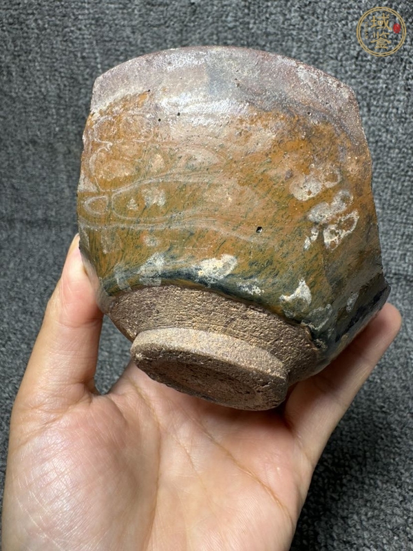 古玩陶瓷建窯兔毫盞標本真品鑒賞圖