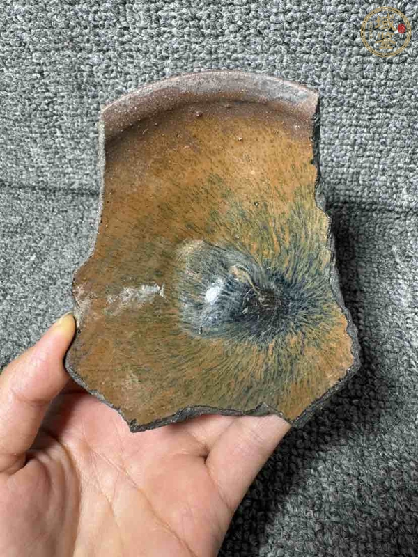 古玩陶瓷建窯兔毫盞標本真品鑒賞圖