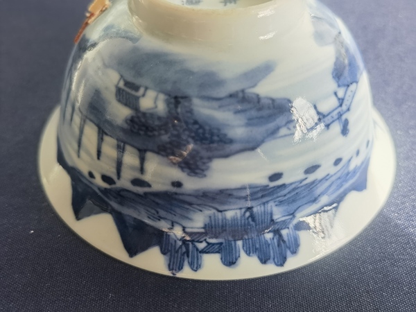 古玩陶瓷青花杯拍賣，當(dāng)前價(jià)格5000元