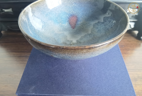 古玩陶瓷鈞窯碗真品鑒賞圖