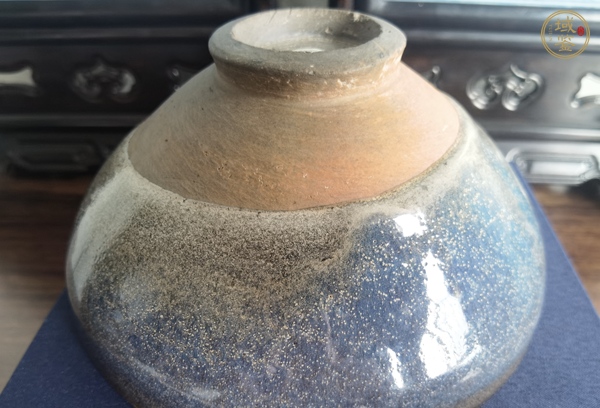 古玩陶瓷鈞窯碗真品鑒賞圖