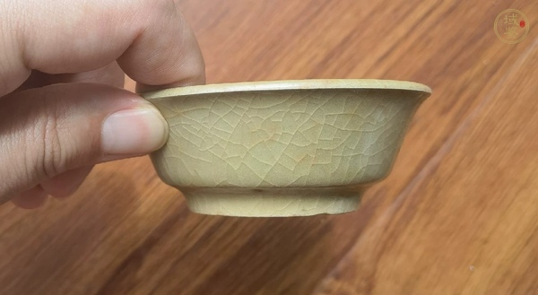 古玩陶瓷龍泉青瓷洗真品鑒賞圖