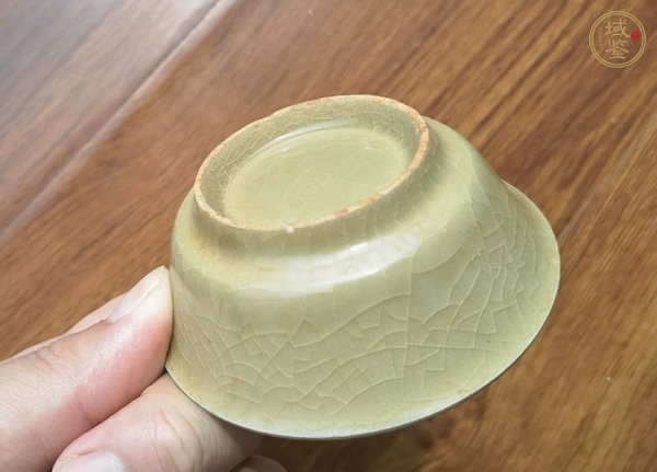 古玩陶瓷龍泉青瓷洗真品鑒賞圖