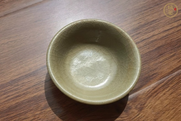 古玩陶瓷龍泉青瓷洗真品鑒賞圖